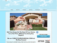 Tablet Screenshot of 123buyyourhouseusa.com